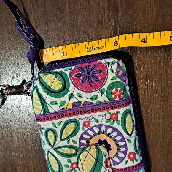 Vera Bradley Quilted Wristlet Wallet in Multiple colors 3x5" - Picture 10 of 10